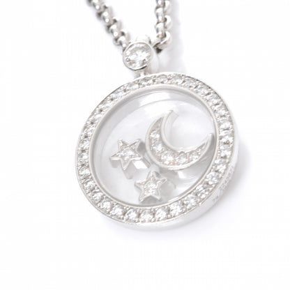 Chopard 18k Diamond Happy Diamonds Stars Moon Necklace 3 of 6