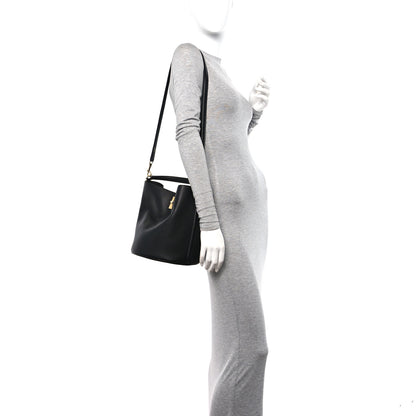 Celine Supple Grained Calfskin Bucket 16 Bag Black 2 of 12