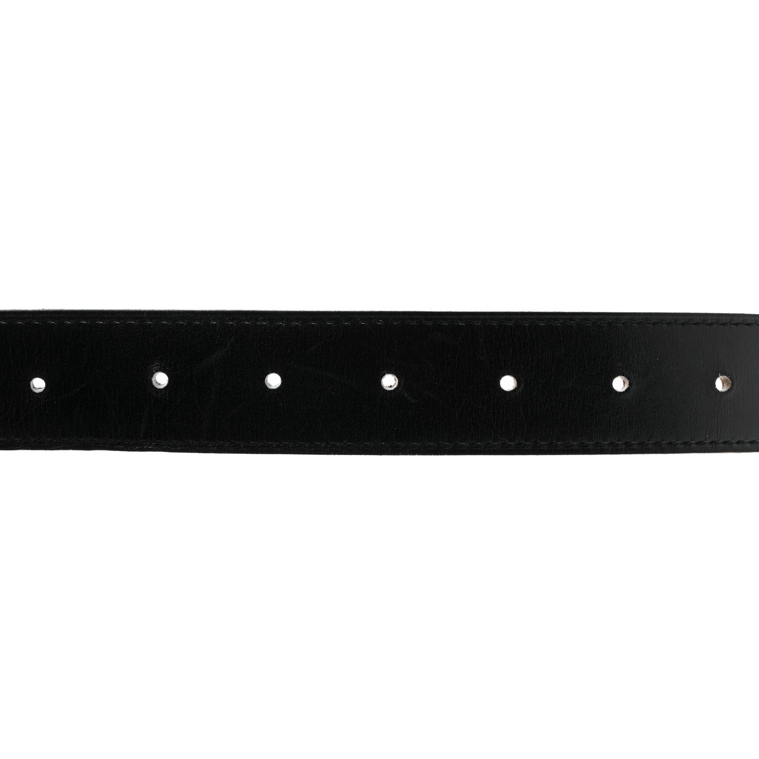 Hermes Box Togo 32mm H Belt 105 42 Black Gold 7 of 9
