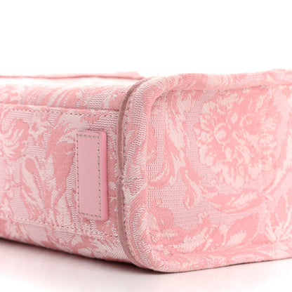 Versace Jacquard Barocco Extra Small Athena Tote Pink 9 of 11