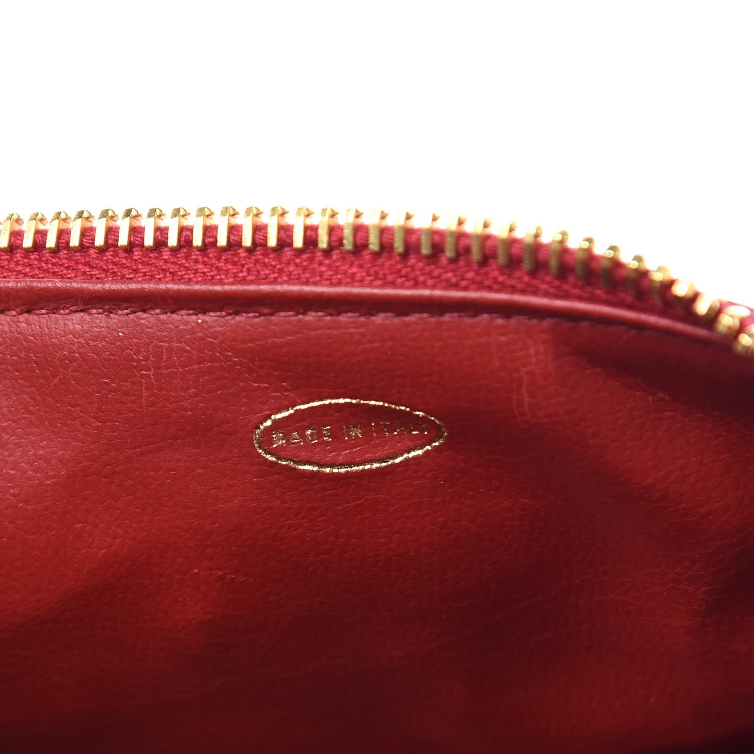 Chanel Caviar Vanity Cosmetic Case Red 7 of 8