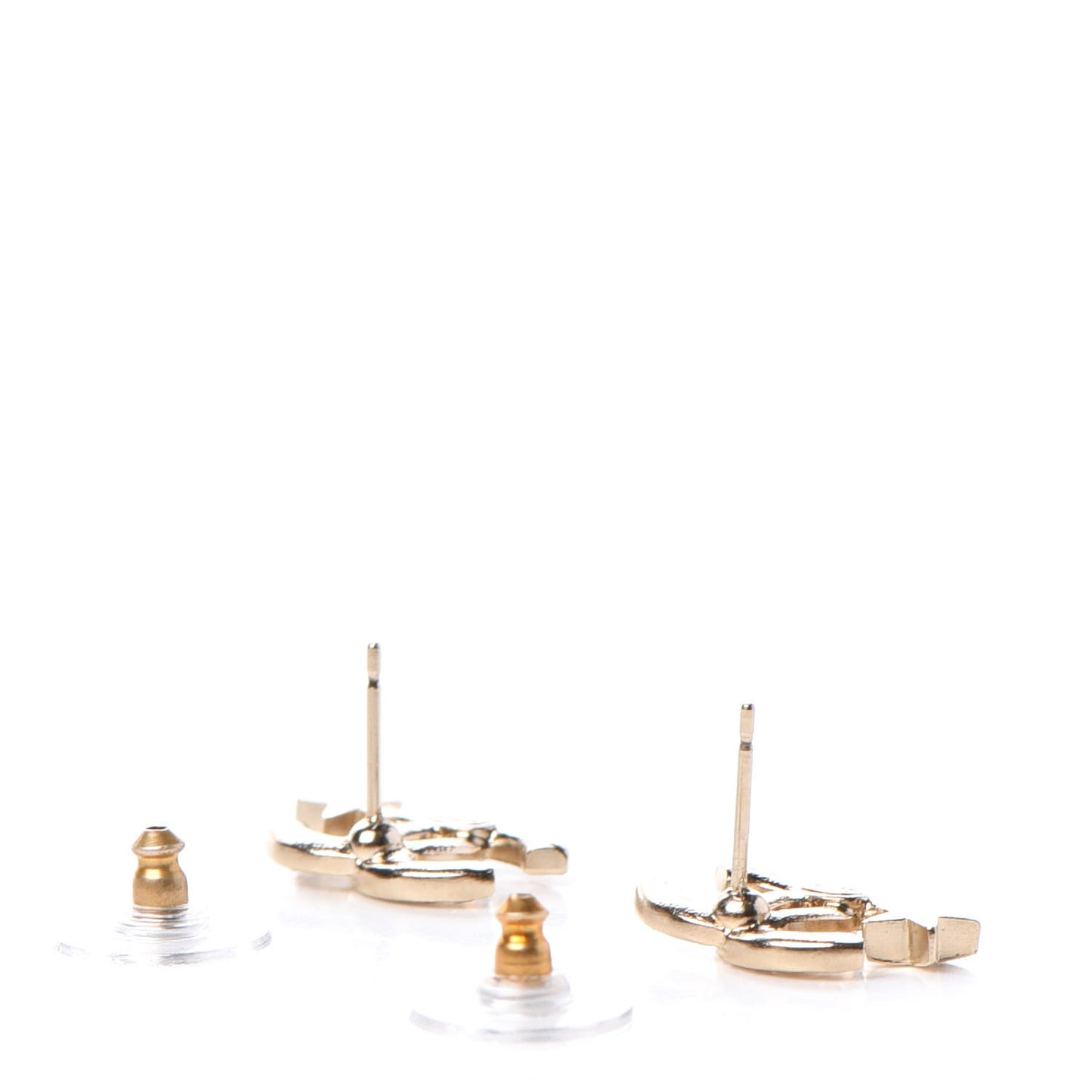 Crystal CC Starfall Earrings Gold