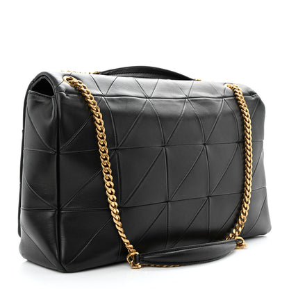 Saint Laurent Lambskin Patchwork Monogram Large Jamie Black 3 of 10