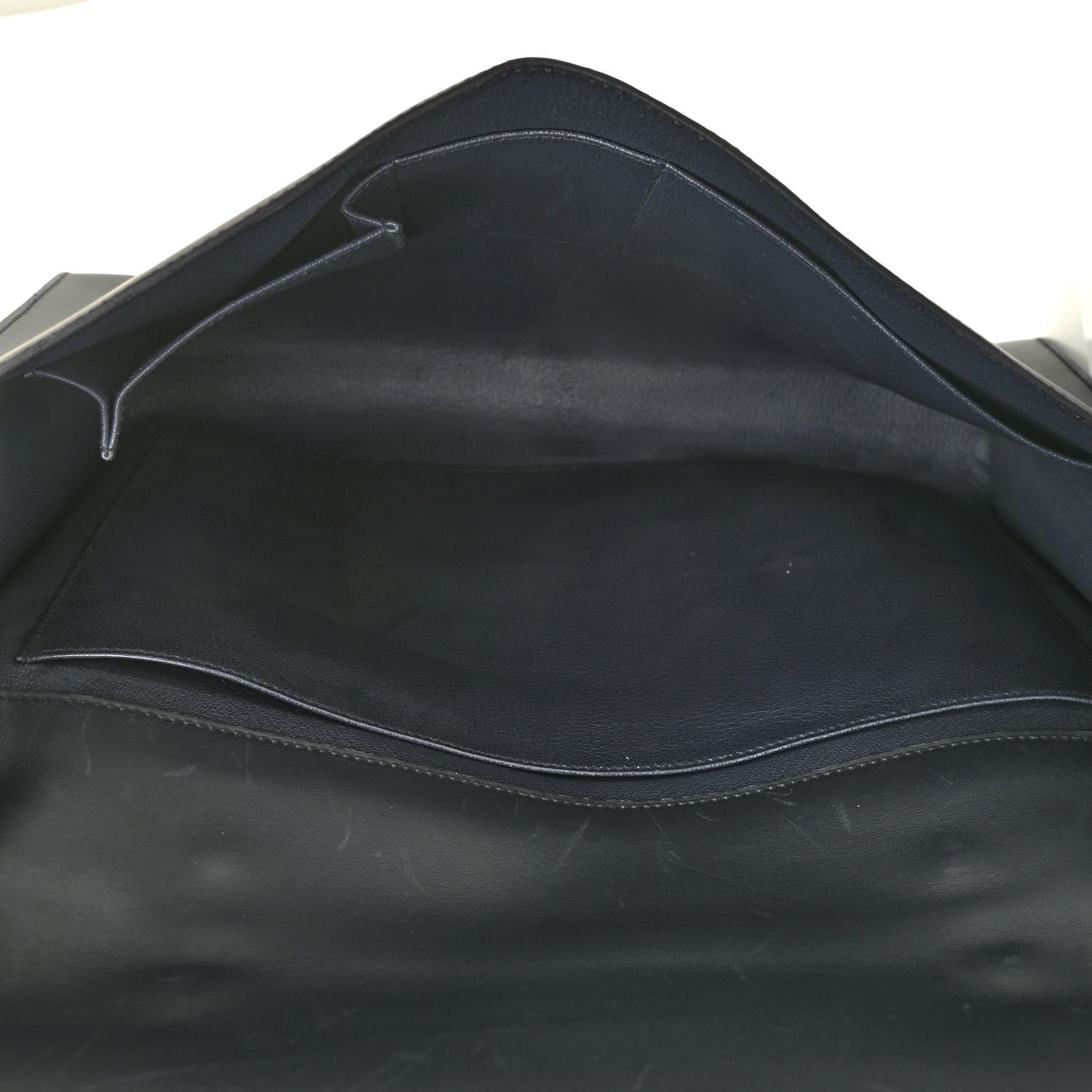 Hermes Sombrero Hunter Cowhide Etriviere II Meeting 38 Briefcase Black 5 of 20