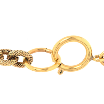 Chanel CC Pendant Necklace Gold 4 of 5