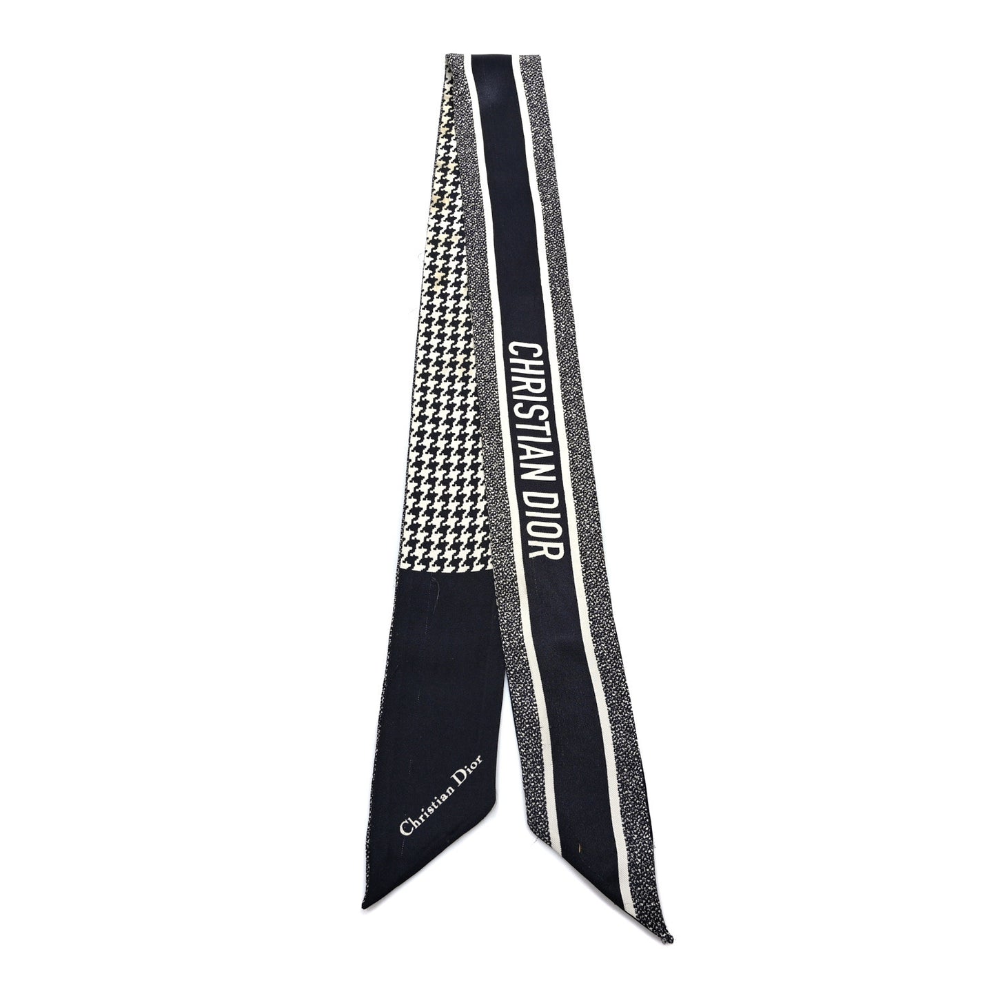 Silk 30 Montaigne Mitzah Scarf Black White