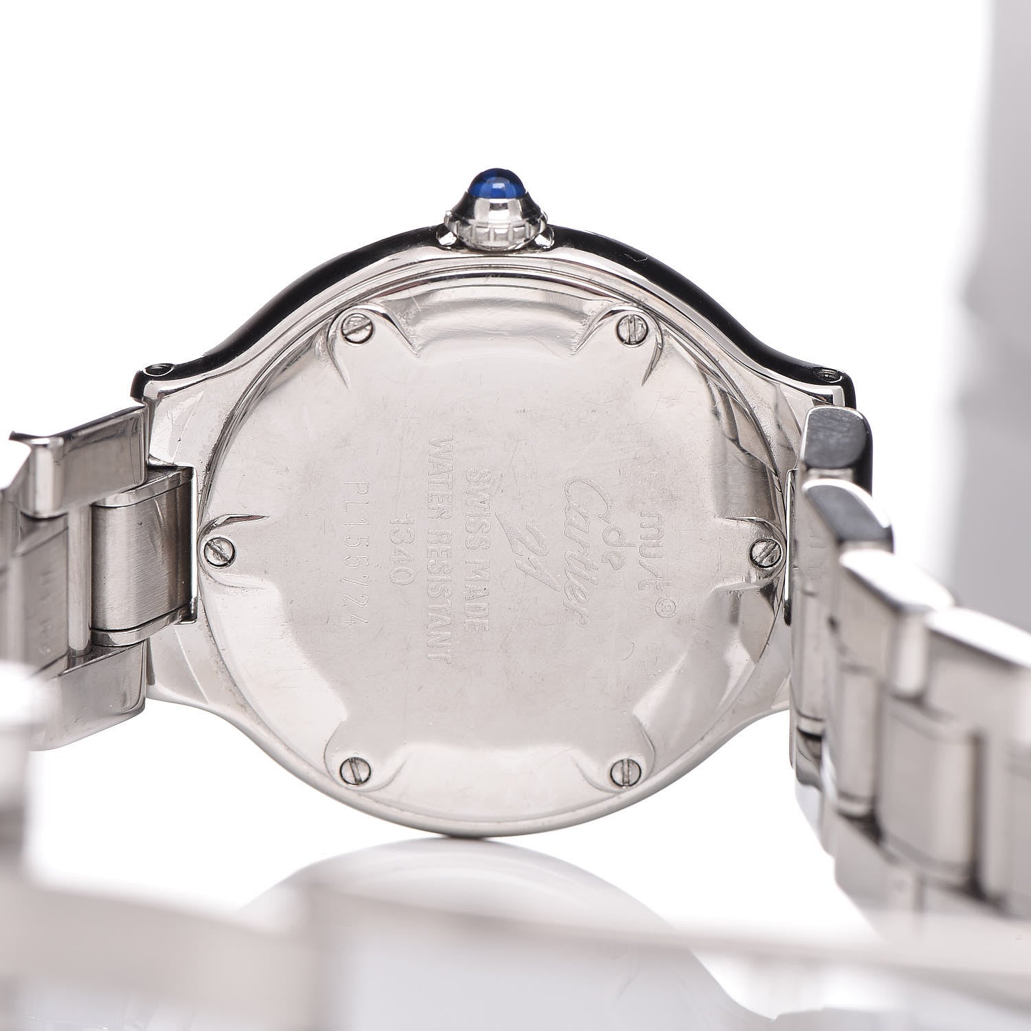 Cartier Stainless Steel 28mm Must De 21 Quartz Watch 5 of 8