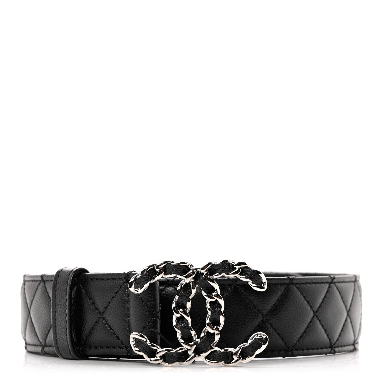 Chanel Caviar Quilted CC Chain Belt 70 28 Black 1 of 6