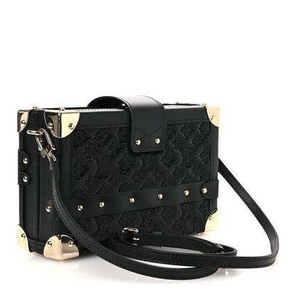 Louis Vuitton Sequins Petite Malle Black 3 of 10