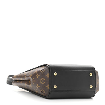 Louis Vuitton Calfskin Monogram Kimono Tote PM Black 4 of 8