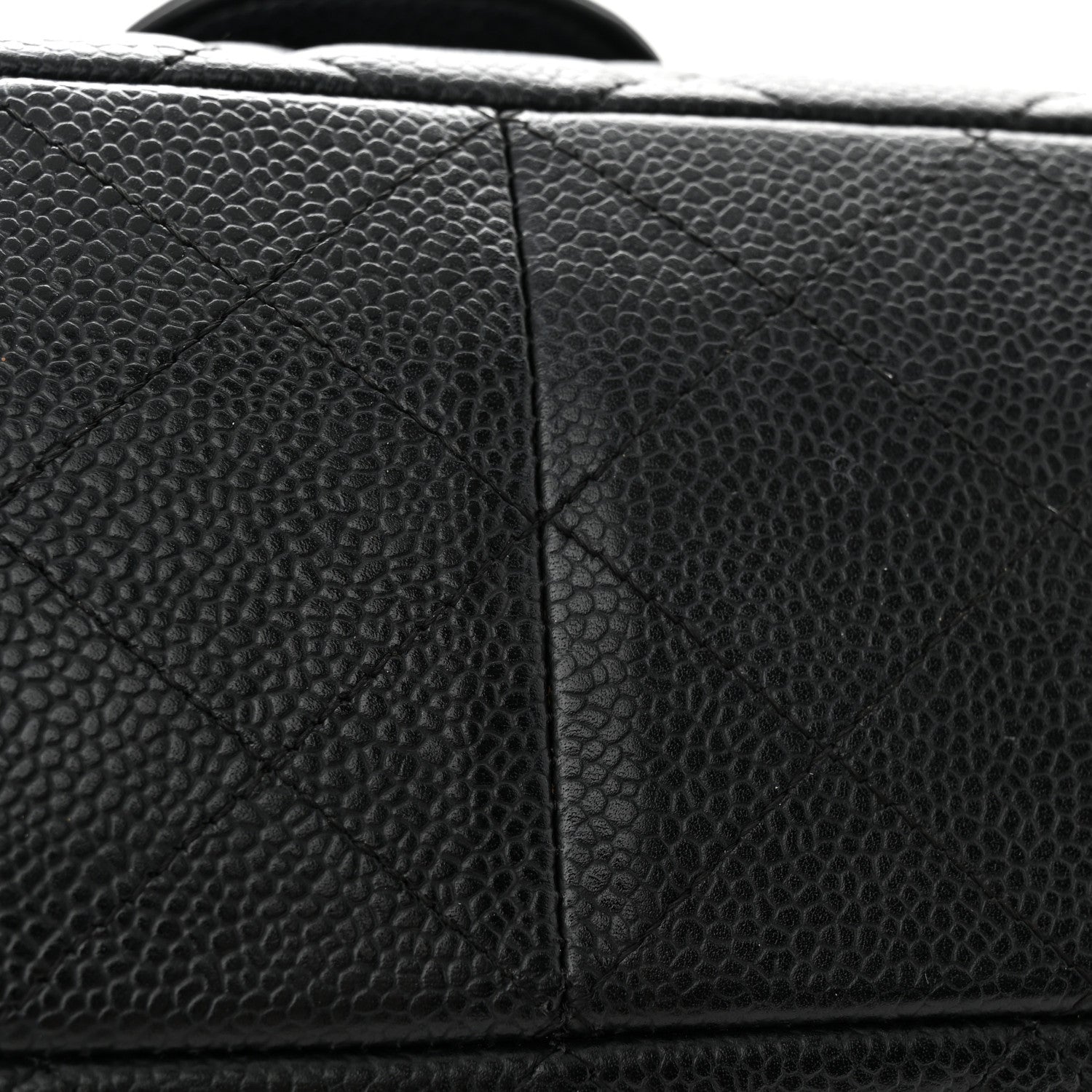 Chanel Caviar Quilted Jumbo Single Flap Navy 14 of 18