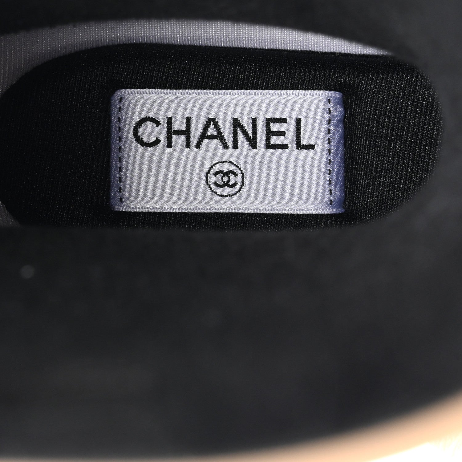 Chanel Caoutchouk CC High Boots 35 Beige 7 of 9