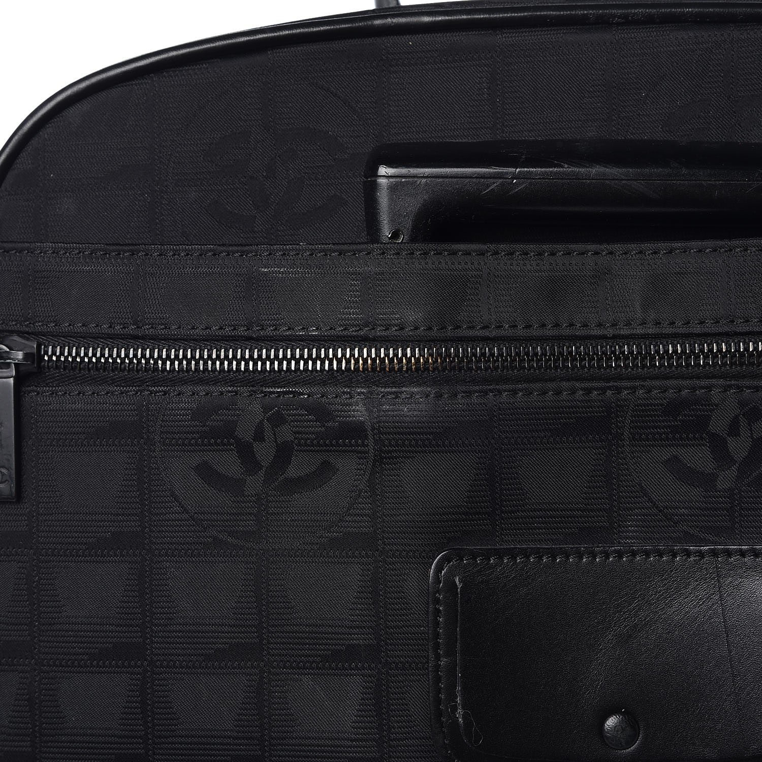 Chanel Nylon Travel Trolley Black 13 of 38
