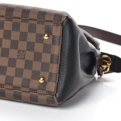 Louis Vuitton Cuir Taurillon Damier Ebene Normandy Black 6 of 11