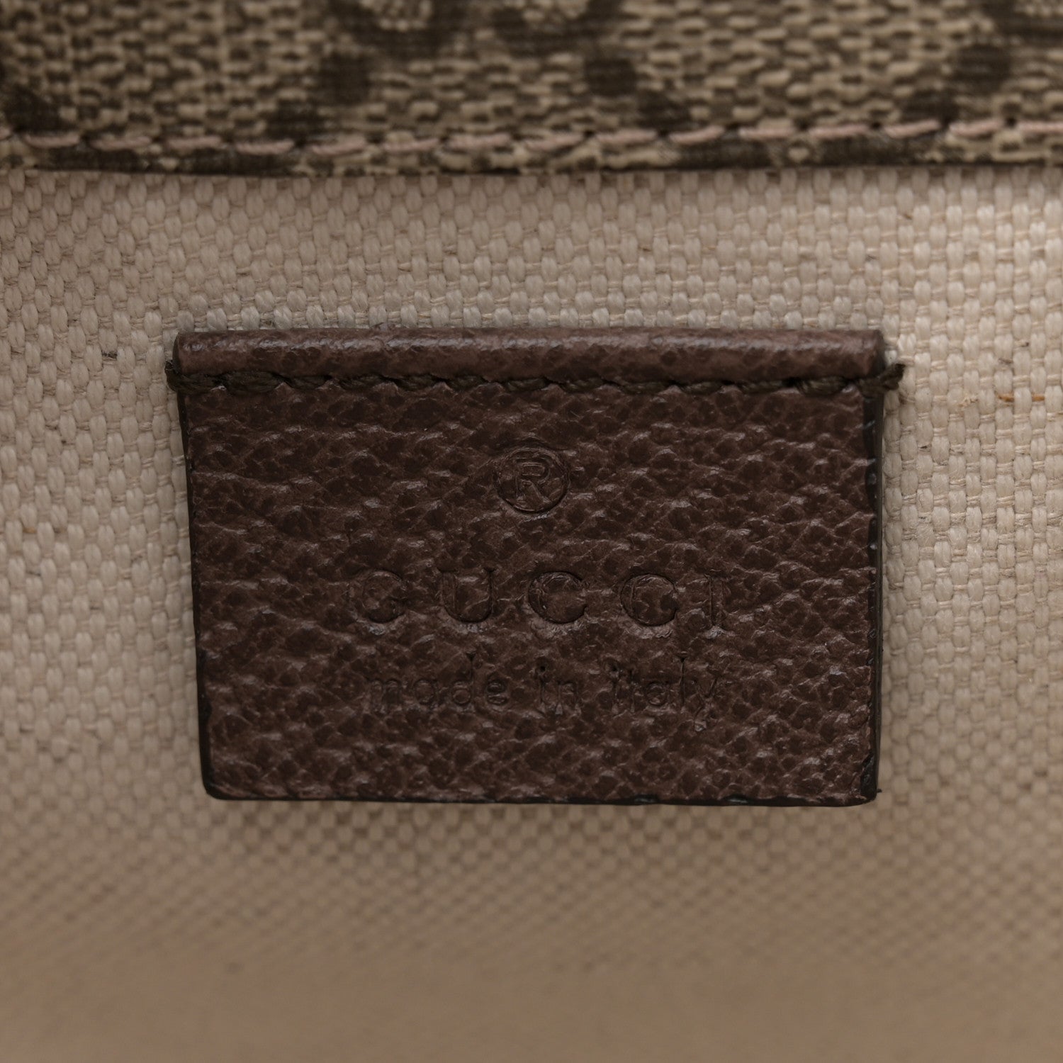 Gucci GG Supreme Monogram Web Neo Vintage Double Flap Messenger Bag Beige New Acero 6 of 11