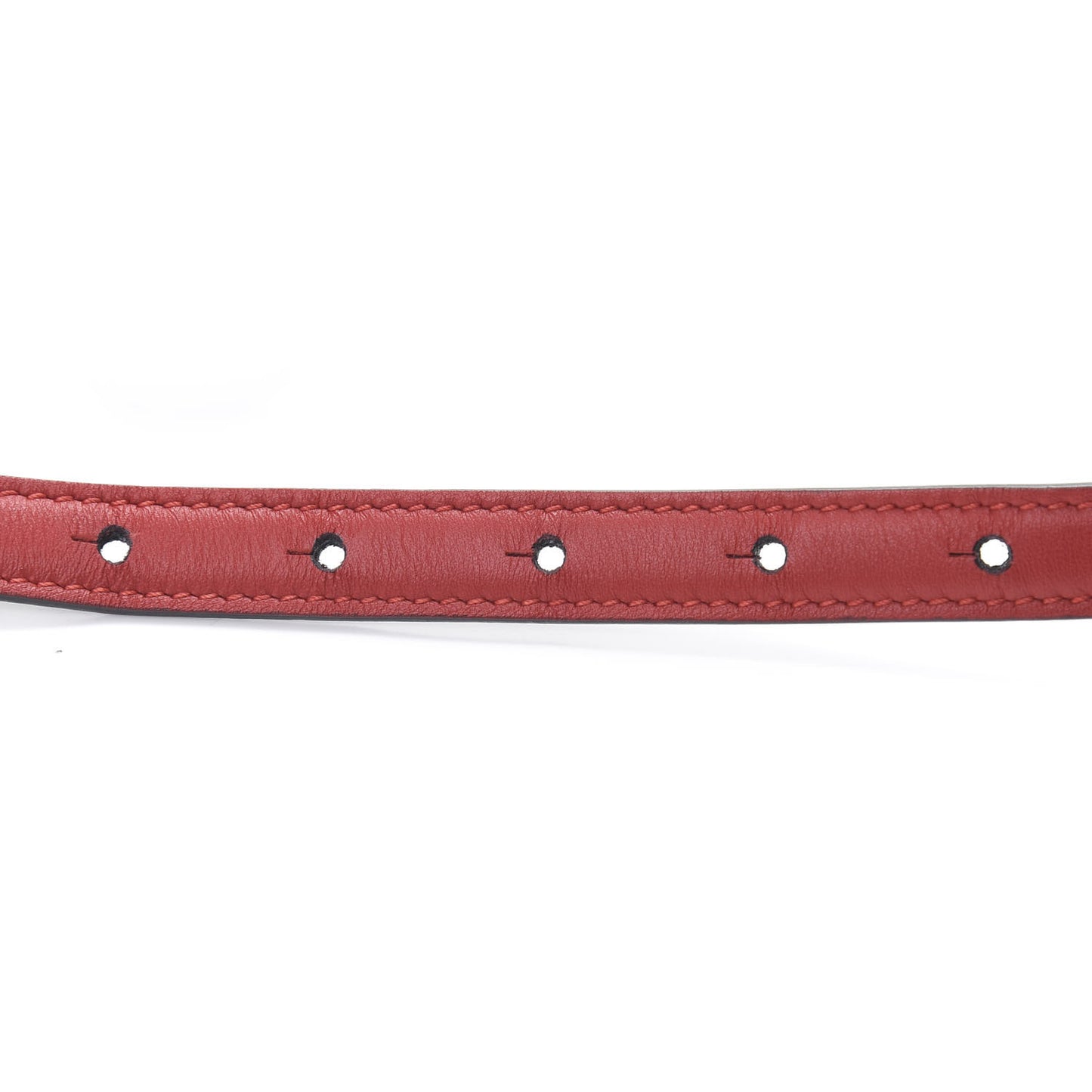 Moon Calfskin Nickel Interlocking G 20mm Belt 90 36 Tabasco