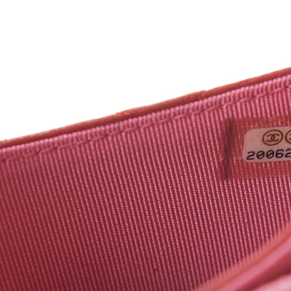 Chanel Lambskin Quilted Small Flap Wallet Red 6 of 7