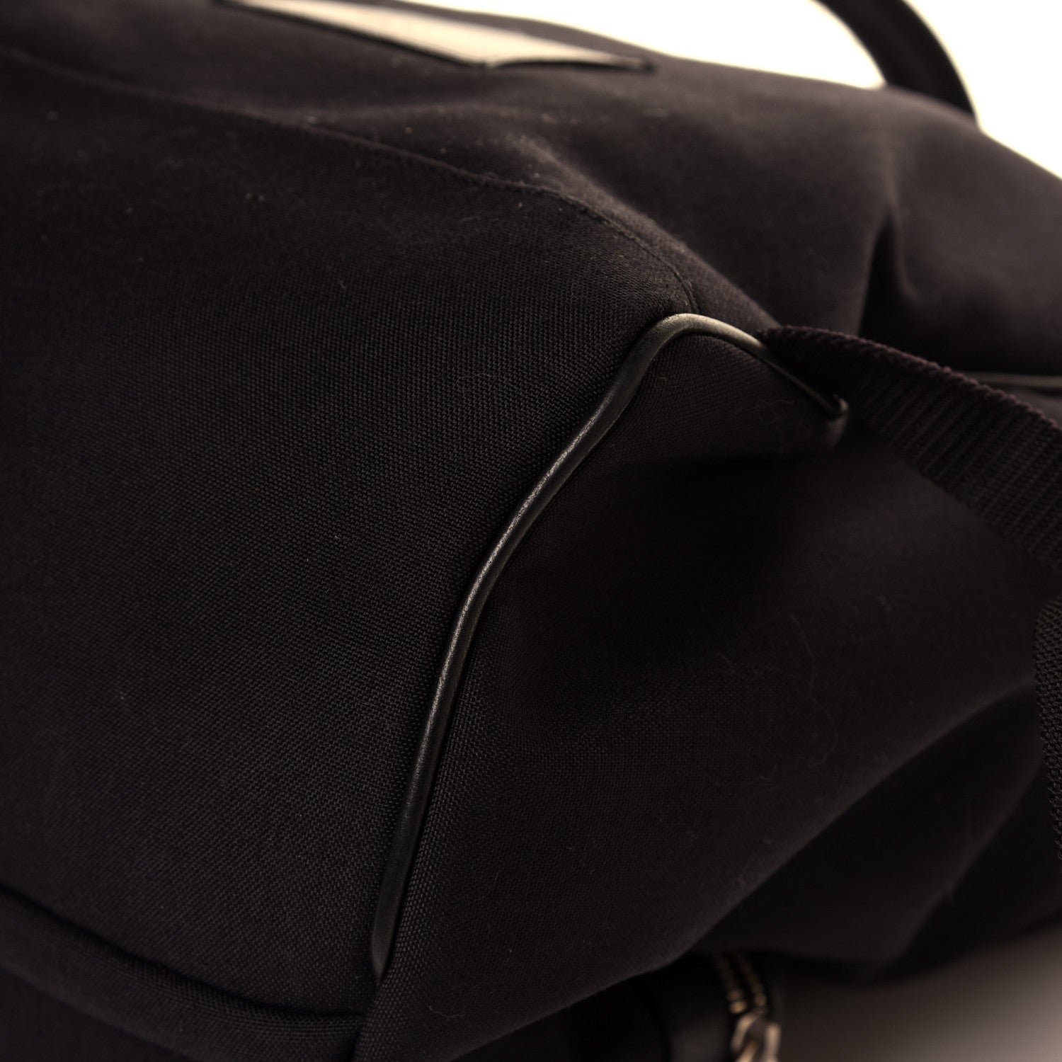Saint Laurent Canvas City Backpack Black 11 of 12