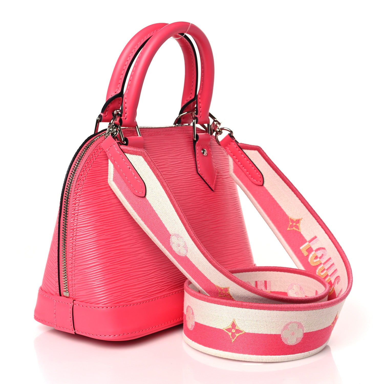 Louis Vuitton Epi Jacquard Alma BB Dragon Fruit 3 of 8
