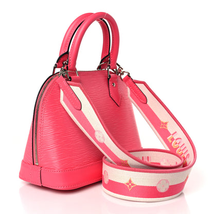 Louis Vuitton Epi Jacquard Alma BB Dragon Fruit 3 of 8