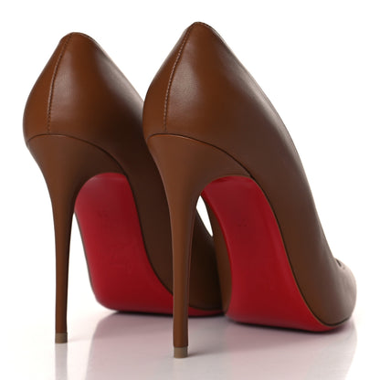 Christian Louboutin Nappa Kate 100 Pumps 38 Nude 5 4 of 9