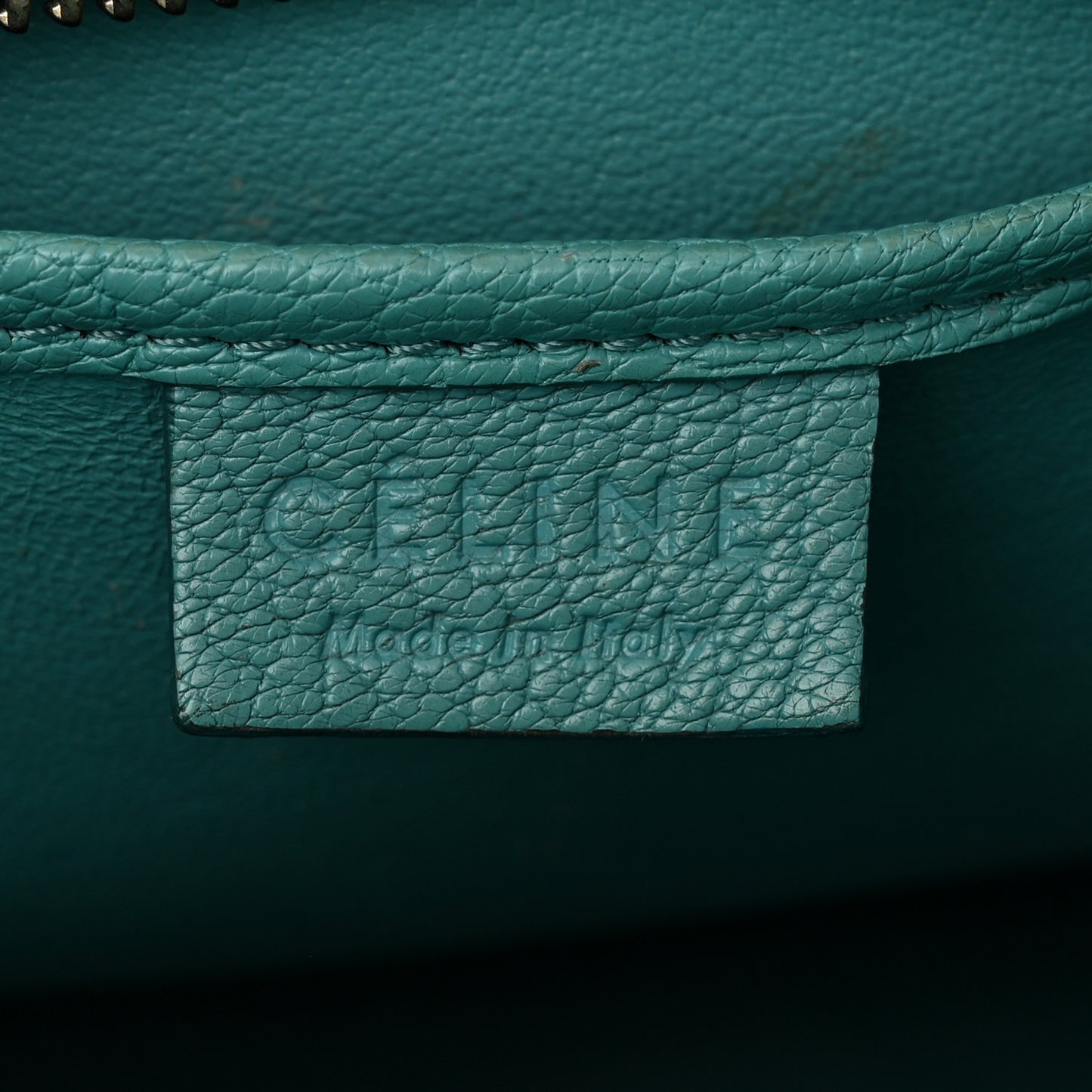 Drummed Calfskin Nano Luggage