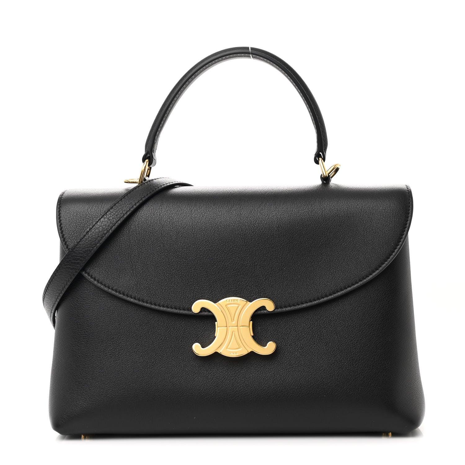 Celine Supple Calfskin Medium Nino Black 1 of 12
