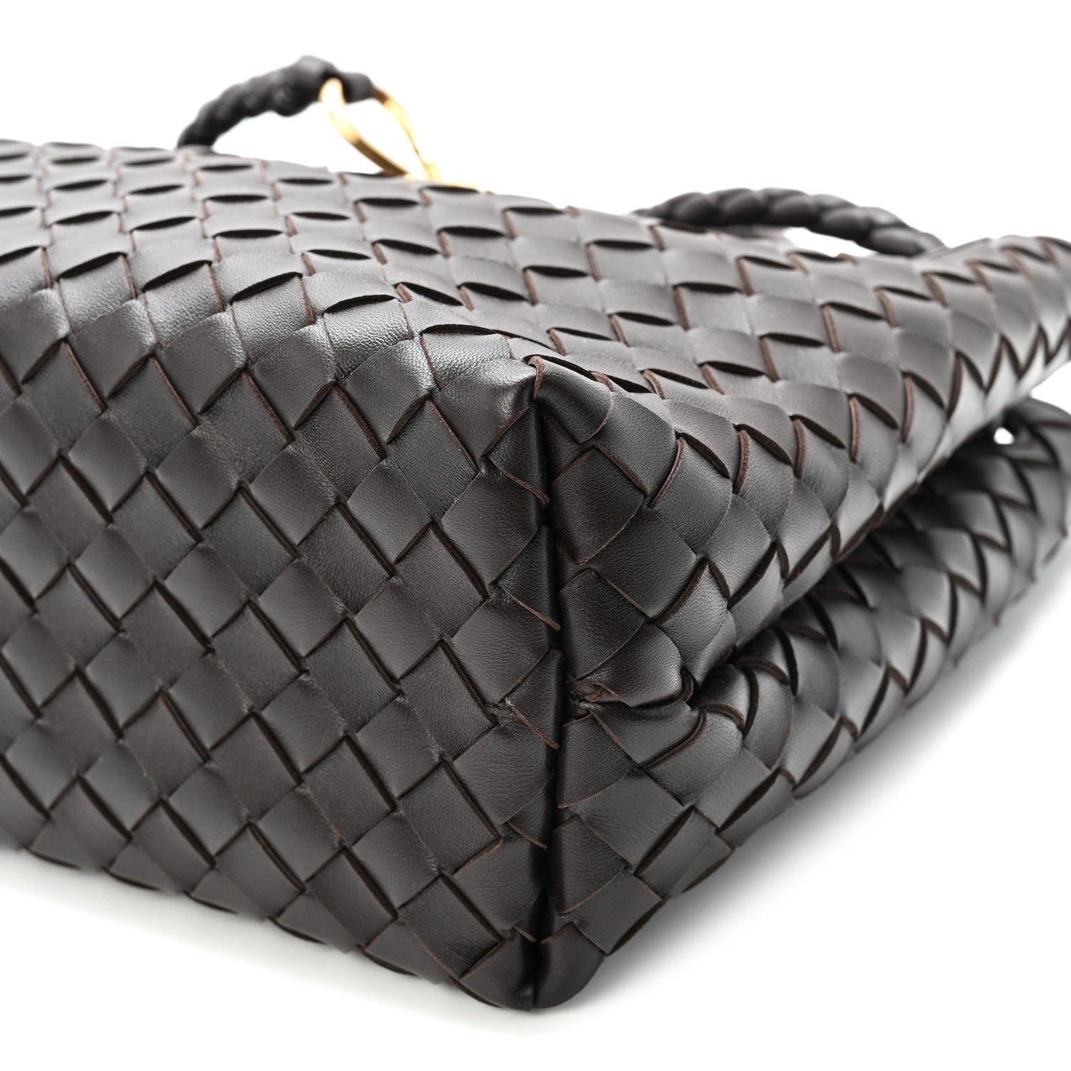 Bottega Veneta Nappa Intrecciato Medium Andiamo Shoulder Bag Fondant 9 of 9