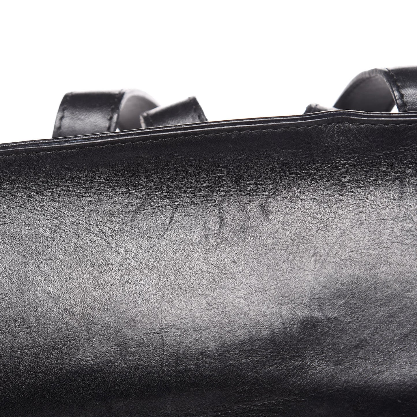 Vegetable Tanned Calfskin Backpack Black