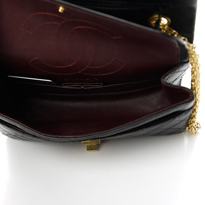 Chanel Aged Calfskin Quilted 2.55 Reissue 225 Flap Black 5 of 12
