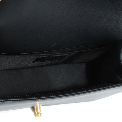 Chanel Calfskin Medium Boy Flap Black 7 of 9