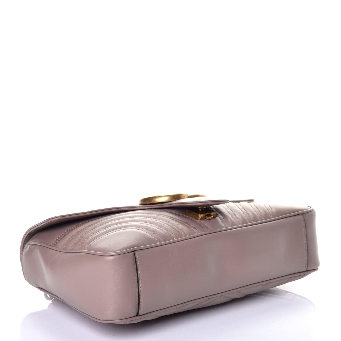 Calfskin Matelasse Medium GG Marmont Shoulder Bag Porcelain Rose