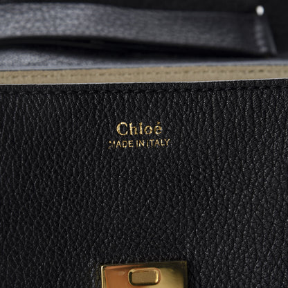 Chloe Grained Lambskin Mini Drew Shoulder Bag Black 7 of 8