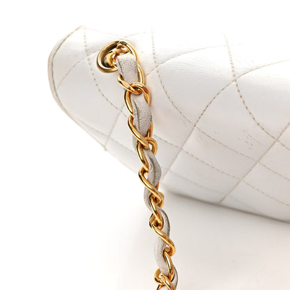 Chanel Lambskin Quilted Single Flap White 14 of 15