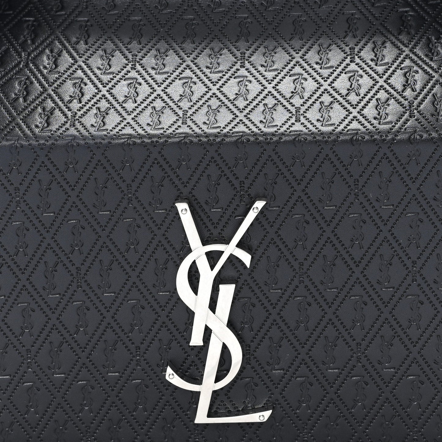 Calfskin Monogram Take Away Box Black