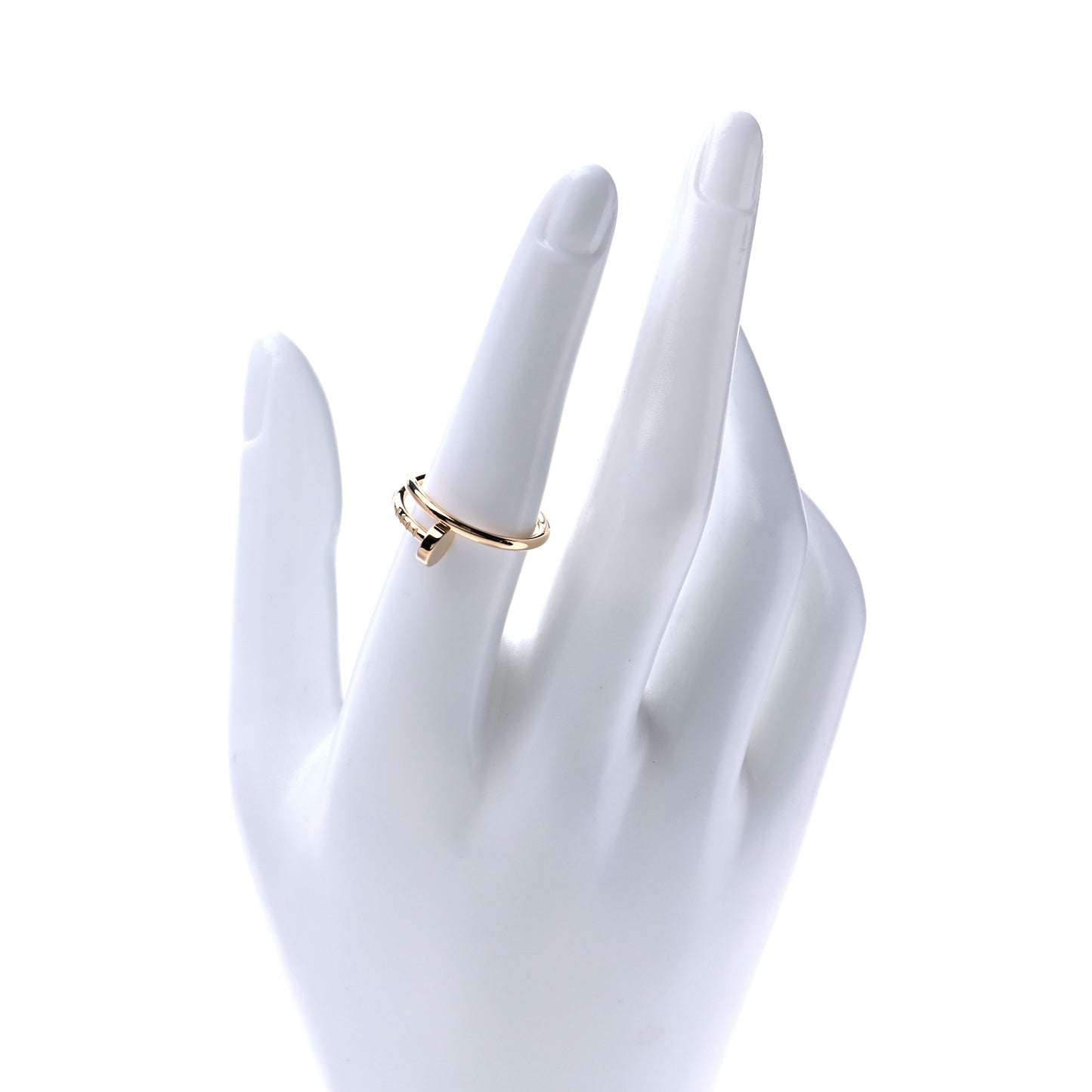 18K Yellow Gold Small Juste Un Clou Ring 54 6.75