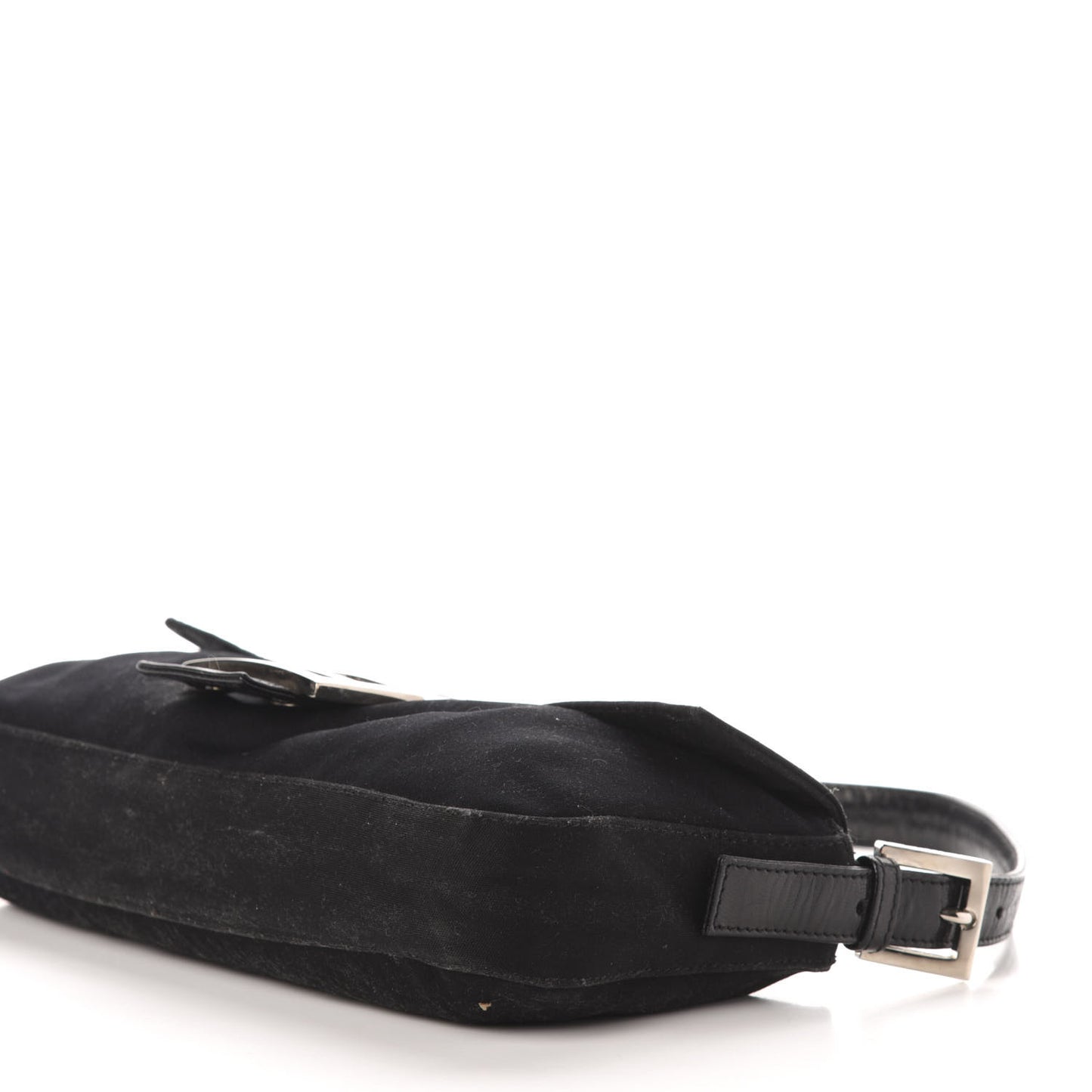 Nylon Baguette Bag Black