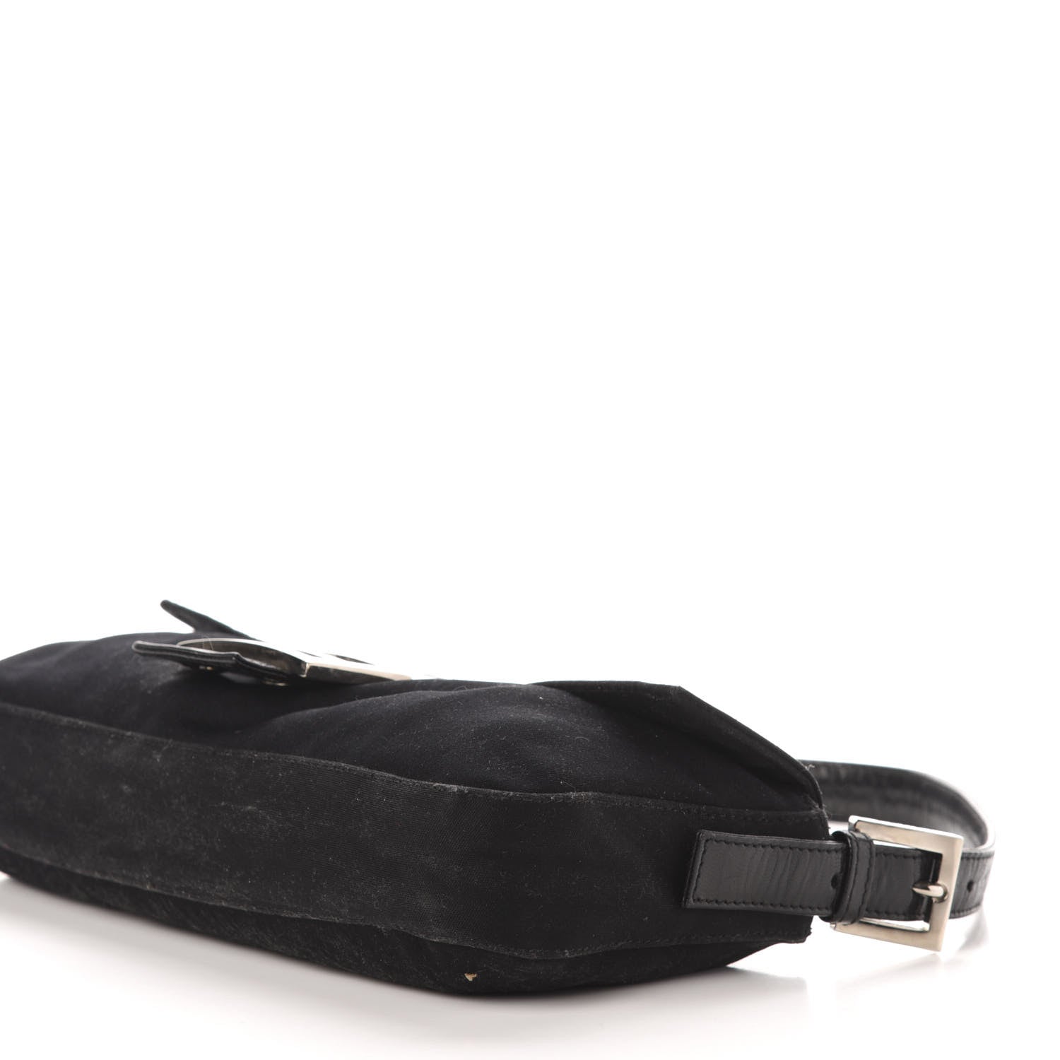 Fendi Nylon Baguette Bag Black 8 of 9
