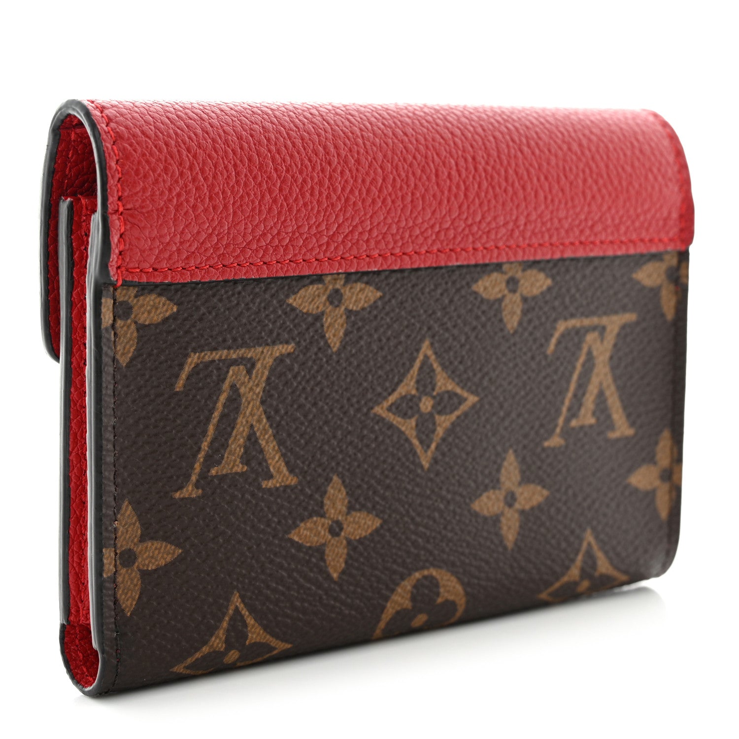 Louis Vuitton Monogram Pallas Compact Wallet NM Cerise 3 of 9