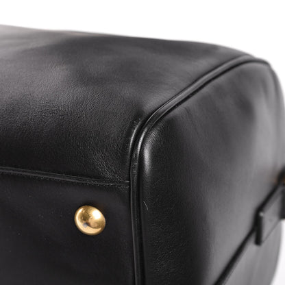 Saint Laurent Calfskin Classic Duffle 6 Black 16 of 36