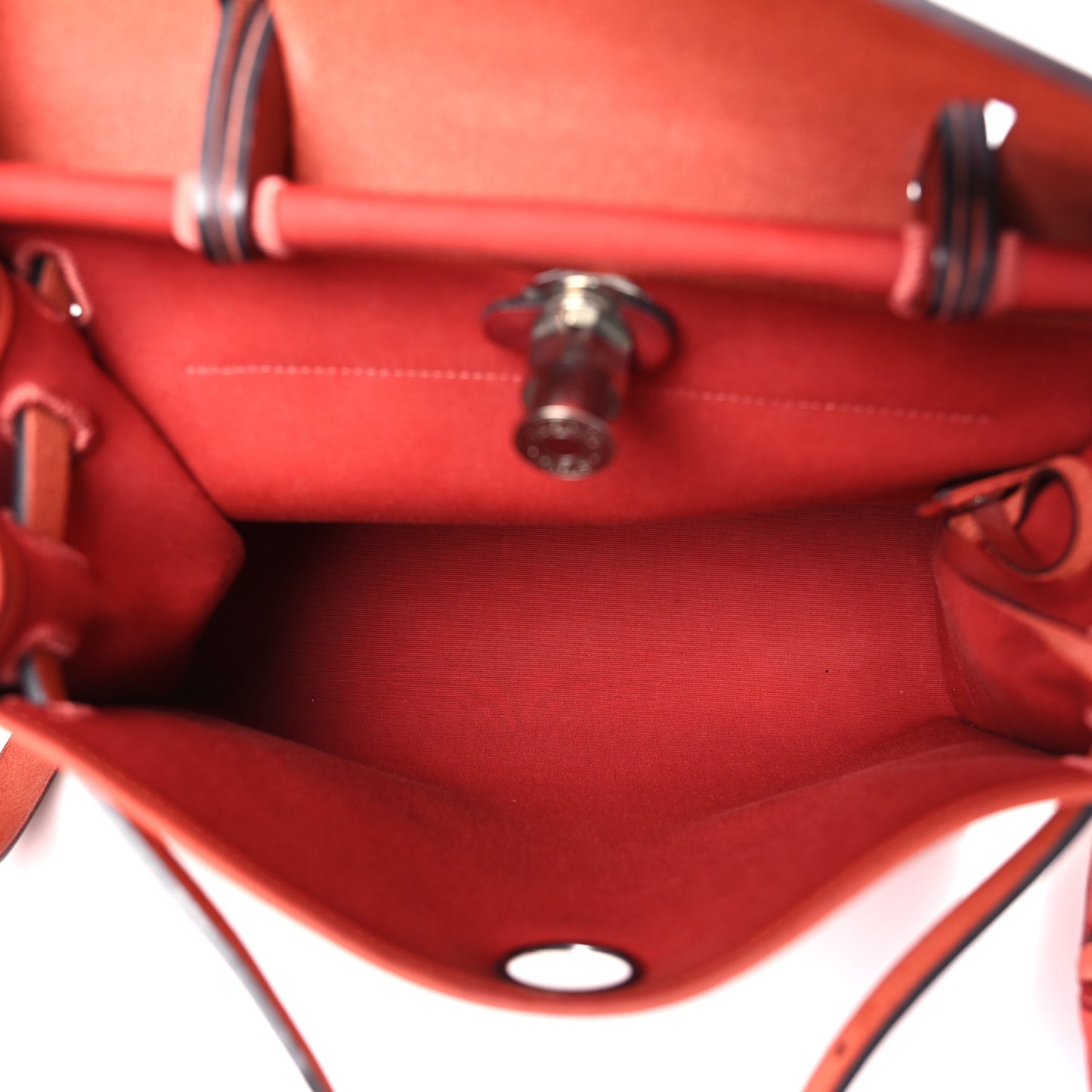 Military Toile Vache Hunter Herbag Zip 31 PM Rouge Grenat