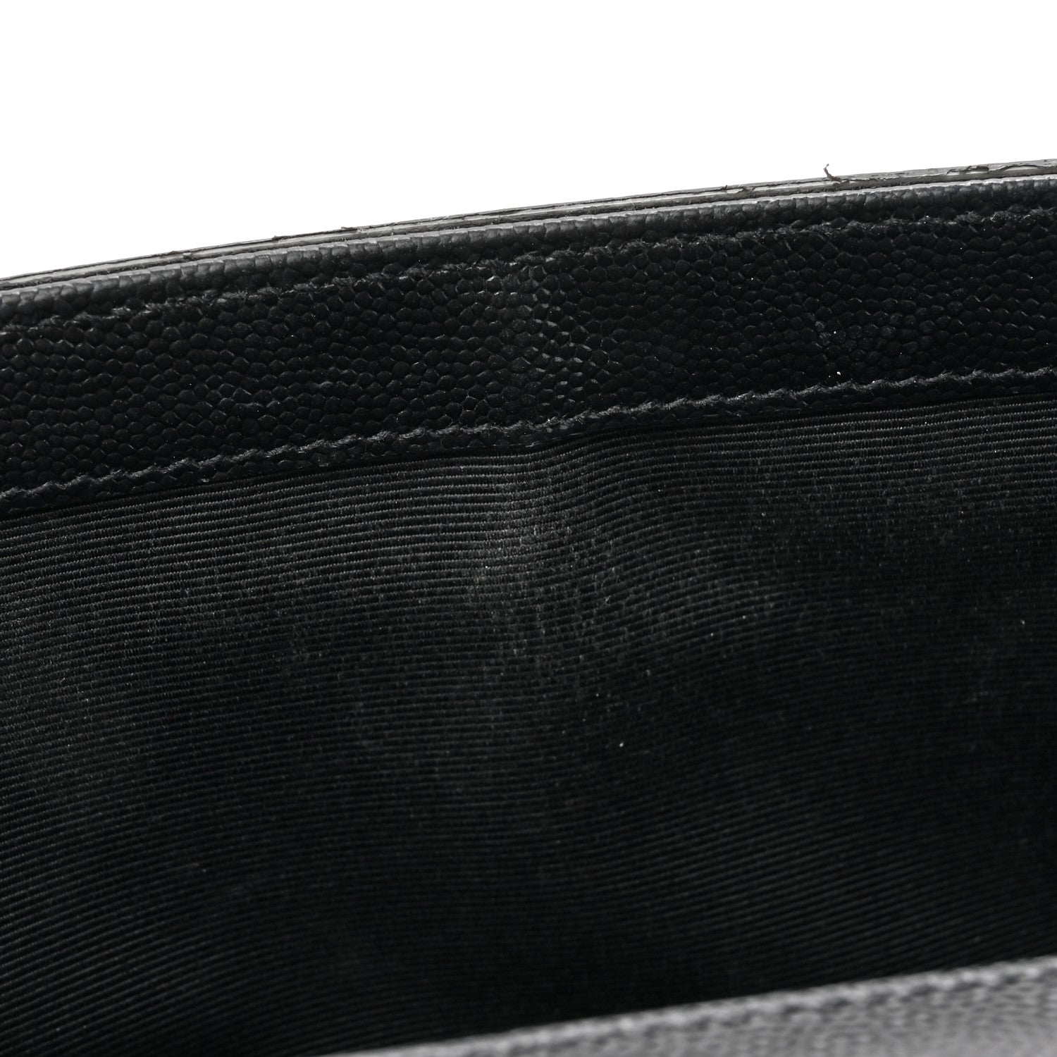 Saint Laurent Grain De Poudre Medium Classic Monogram Kate Satchel Black 14 of 14