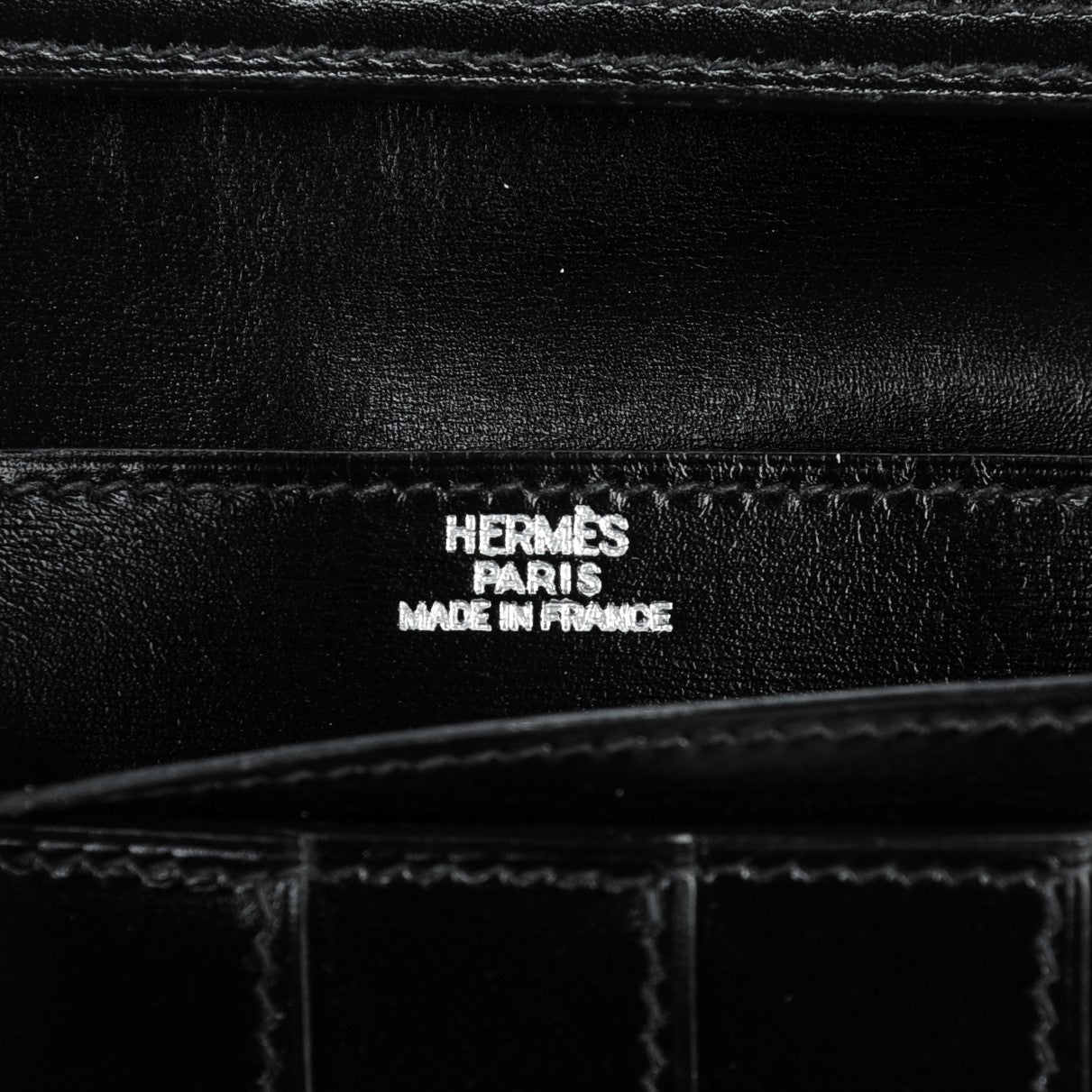 Box Bearn Gusset Wallet Black