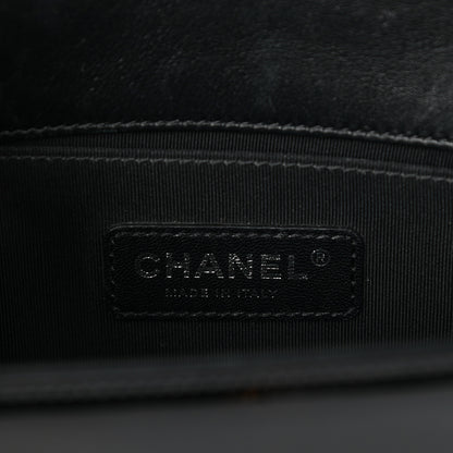 Chanel Patent Calfskin Quilted Small Boy Flap Black 5 of 10