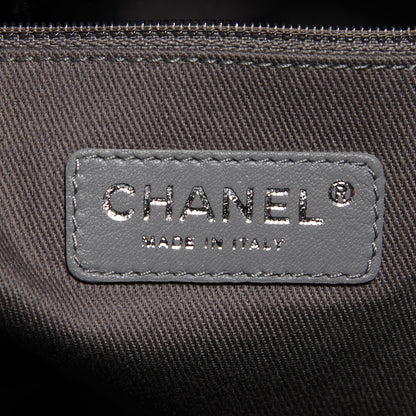 Chanel Canvas Large Graffiti Tote Black 5 of 7