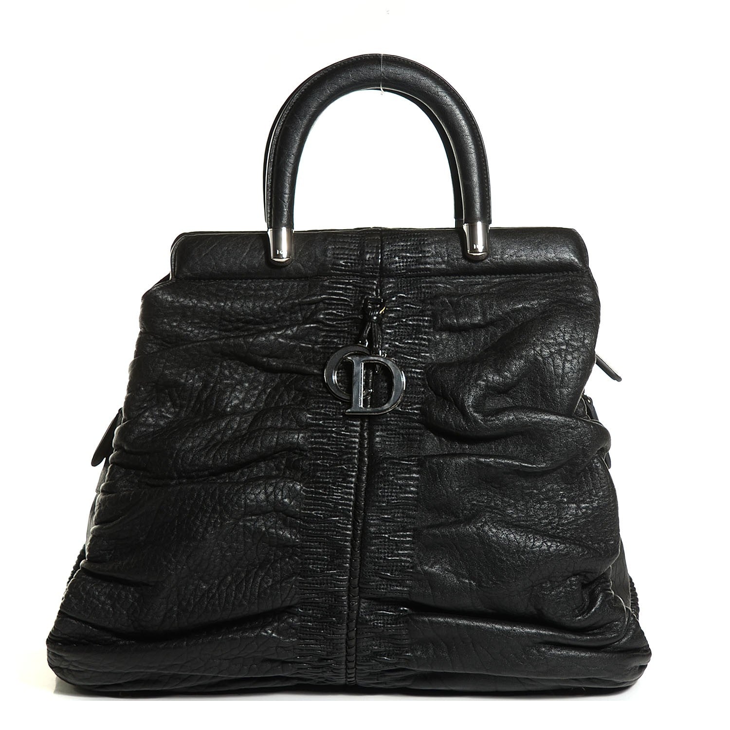 Christian Dior Lambskin Large Karenina Tote Black 1 of 7