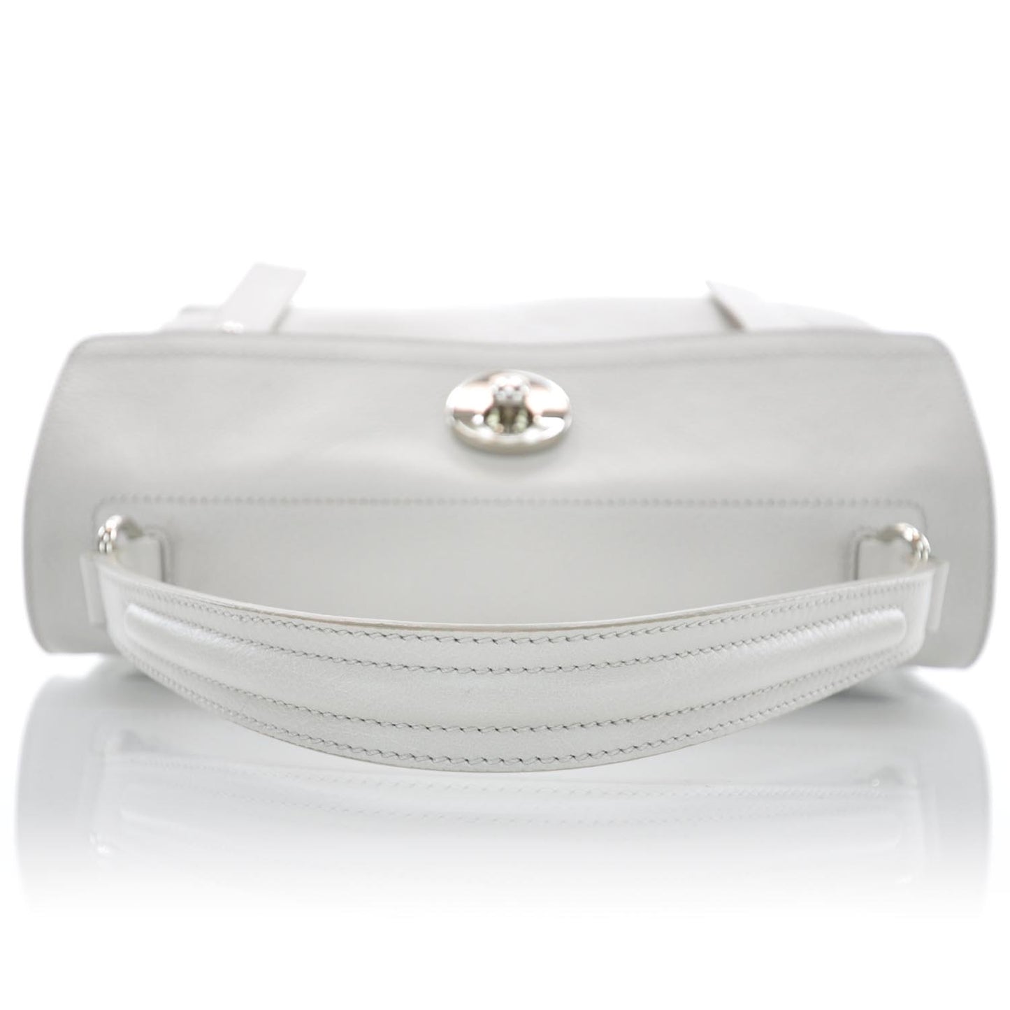Leather Medium Muse Two White