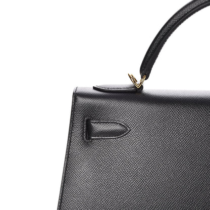 Hermes Epsom Kelly Sellier 32 Black 29 of 35