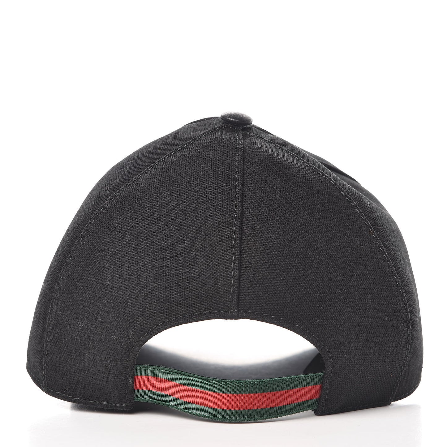Cotton Web Baseball Hat S Black