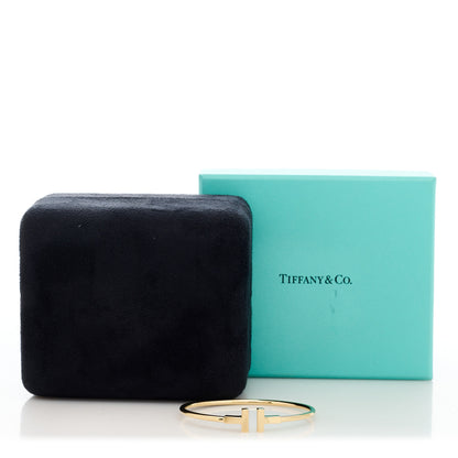 Tiffany 18K Yellow Gold T Wire Bracelet 4 of 4